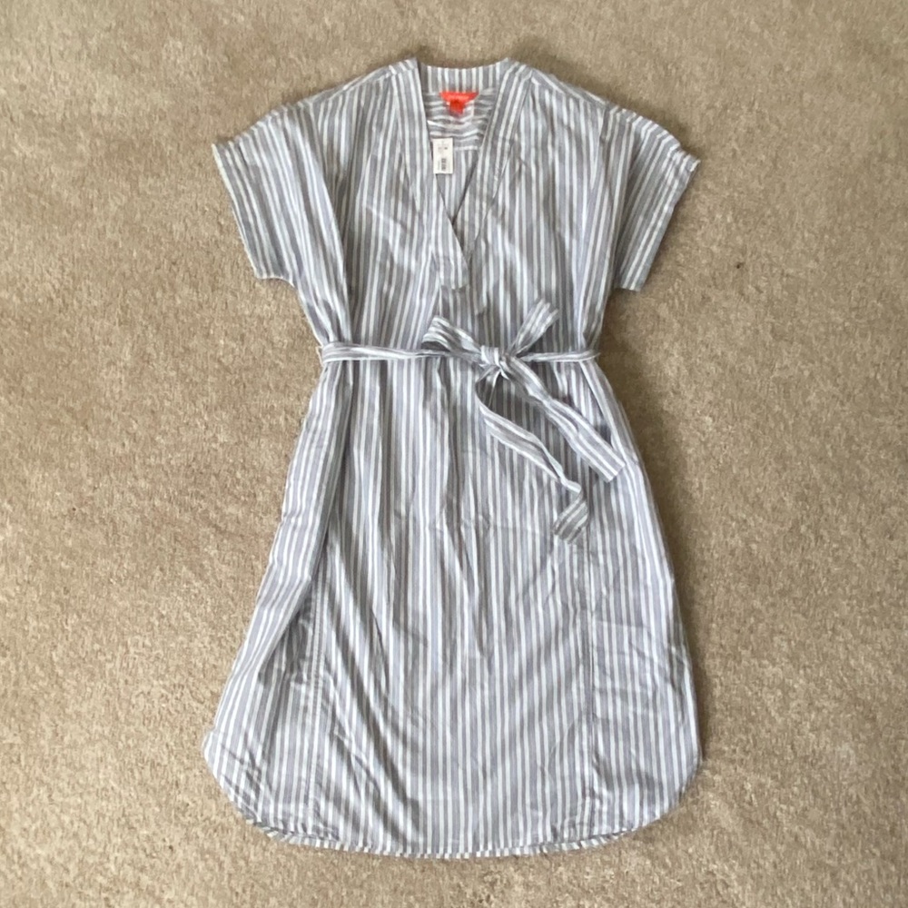 Joe Fresh Striped Shirt Dress